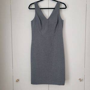 Banana Republic Brushed Twill Panel Shift Dress Size 4 Office Career